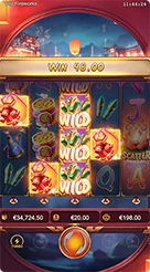 Wild Fireworks · Panduan Mekanisme Simbol Wild Menumpuk dan Putaran Gratis Wild Fireworks